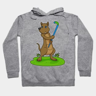 Kangaroo Hockey Hockey stick Hoodie